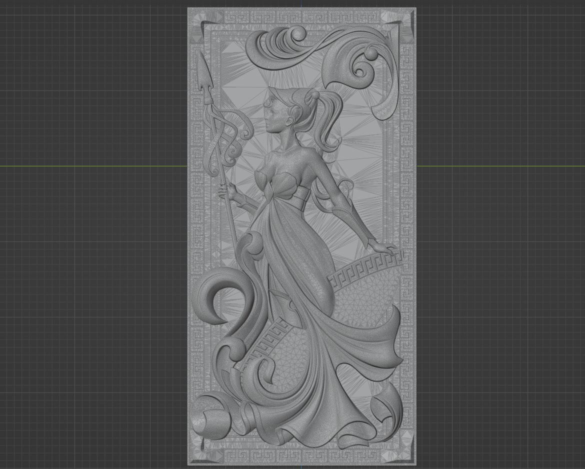 Athena 3D print model_6