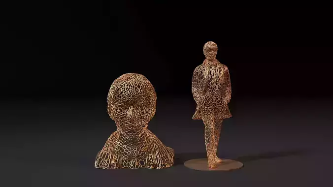 George Harrison The Beatles 3D print model