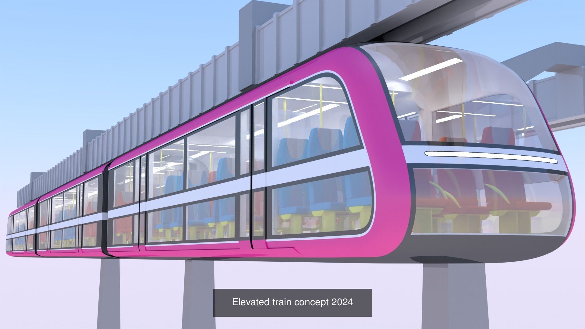 Elevated trains collection 2024 _7