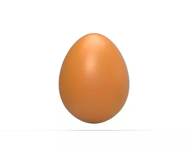 Chicken Egg 3D print model