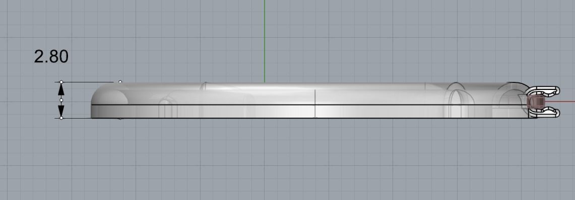 Louis Vuitton Earring 3D print model_3