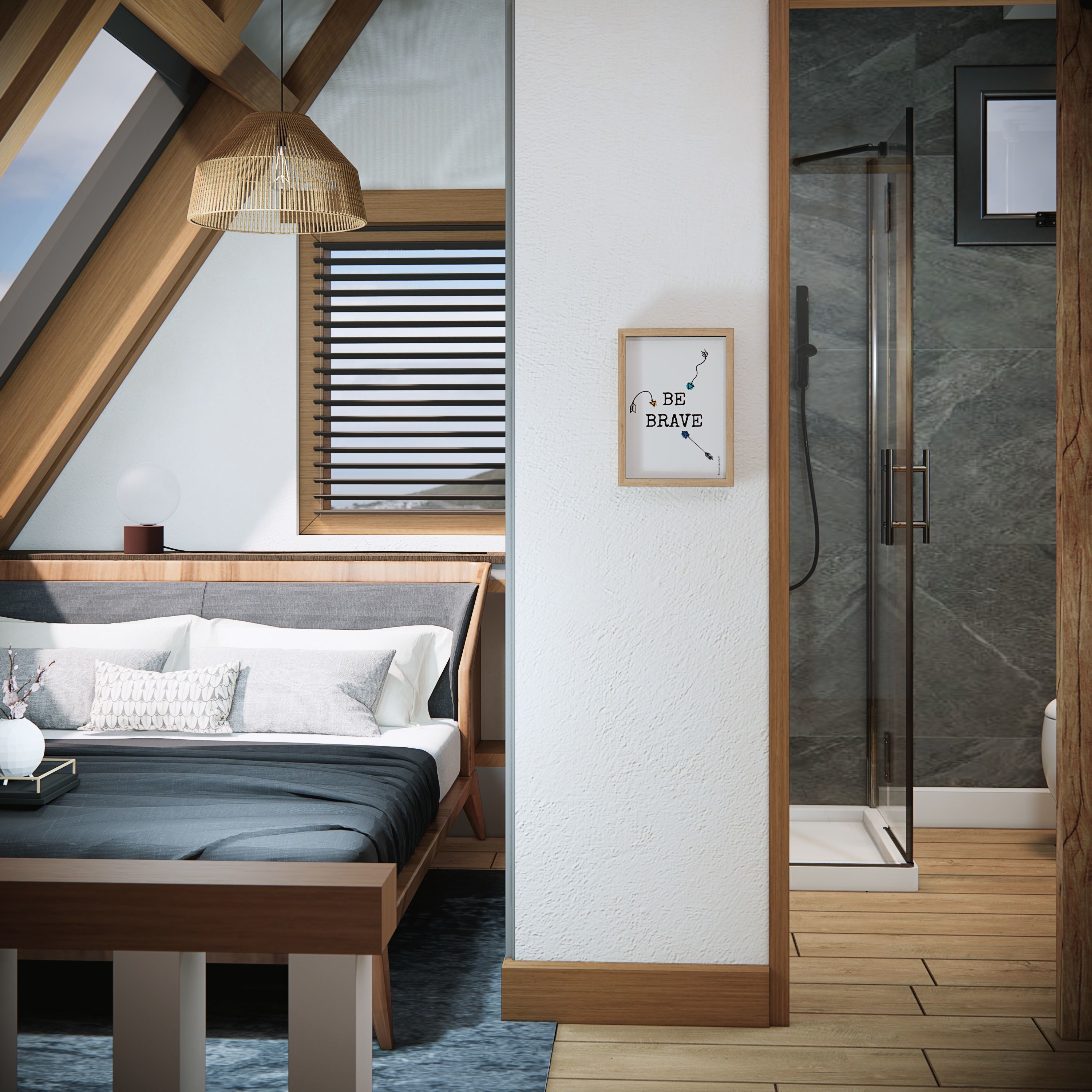 sketchup enscape render scene  Low-poly 3D model_8