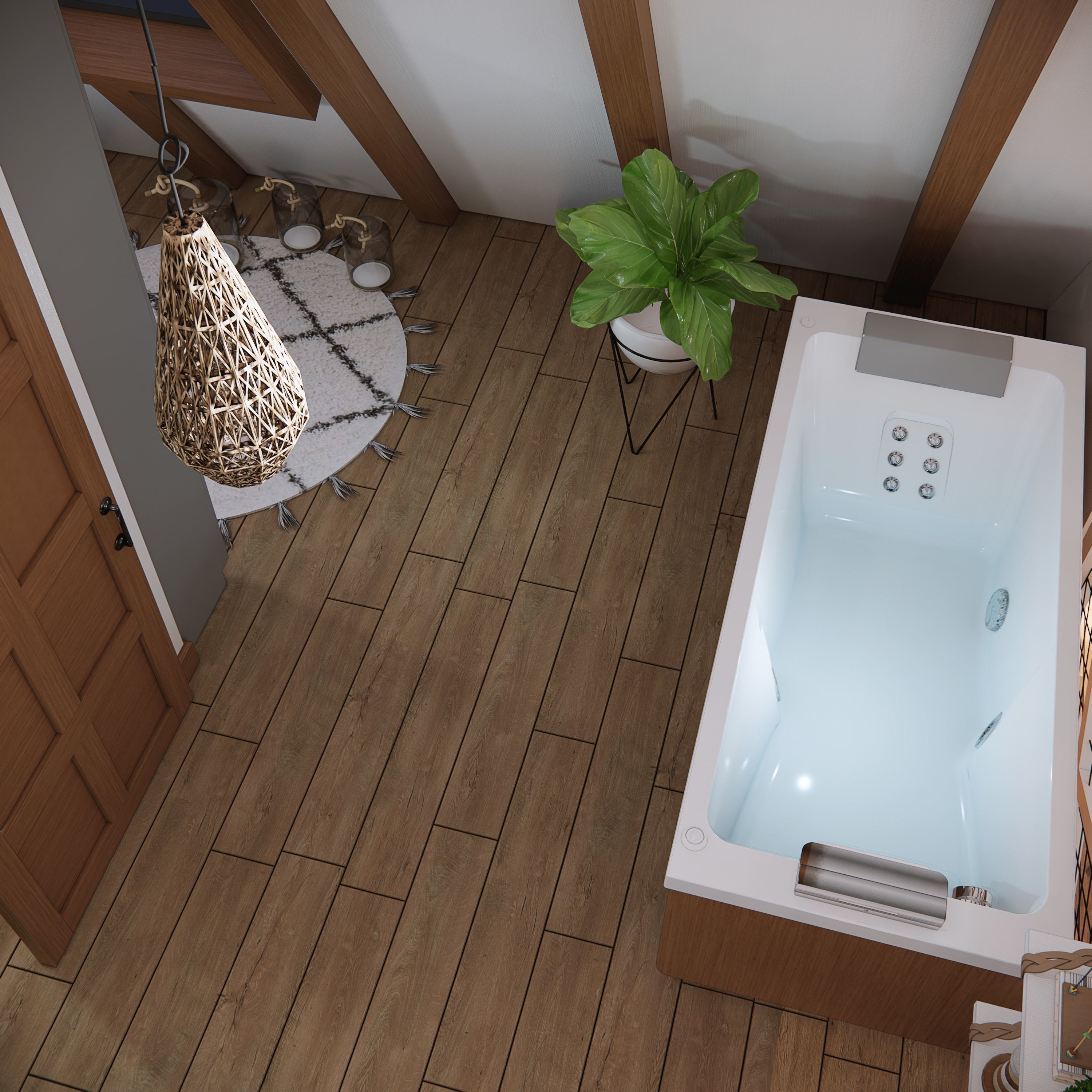 sketchup enscape render scene  Low-poly 3D model_36