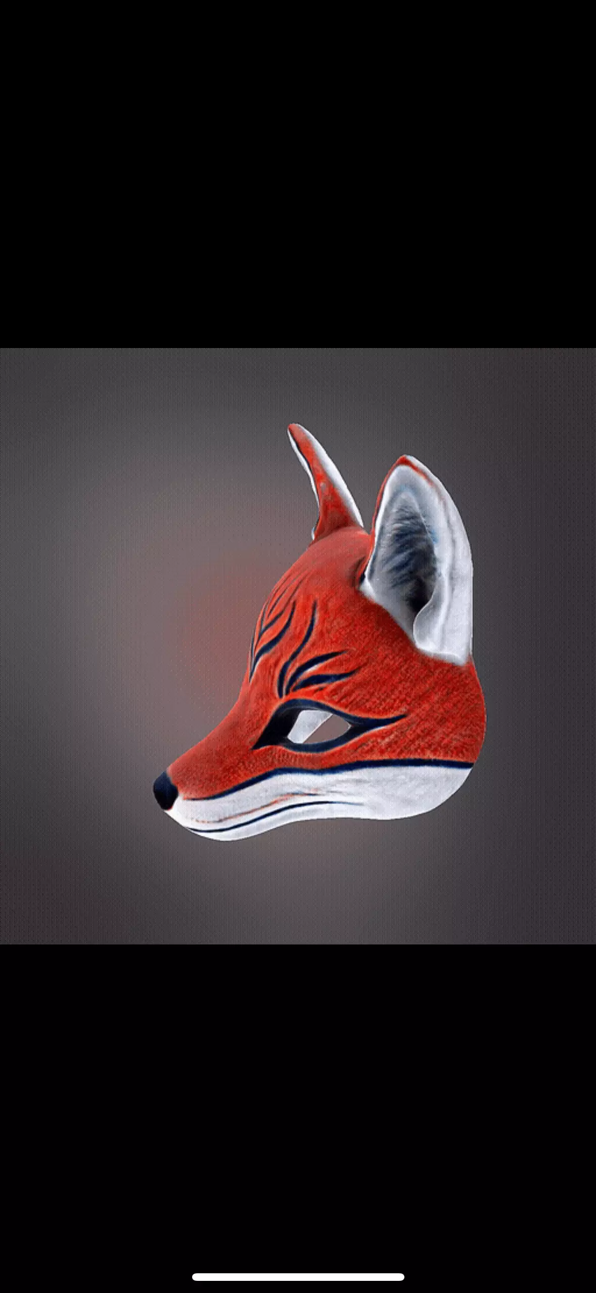 Fox Mask 3D print model_0