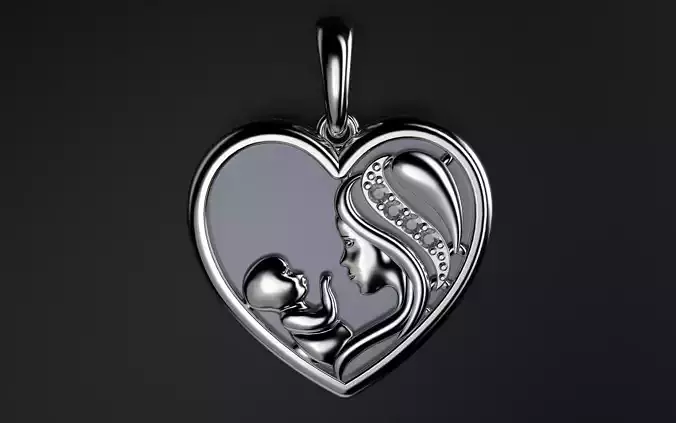 Heart pendant