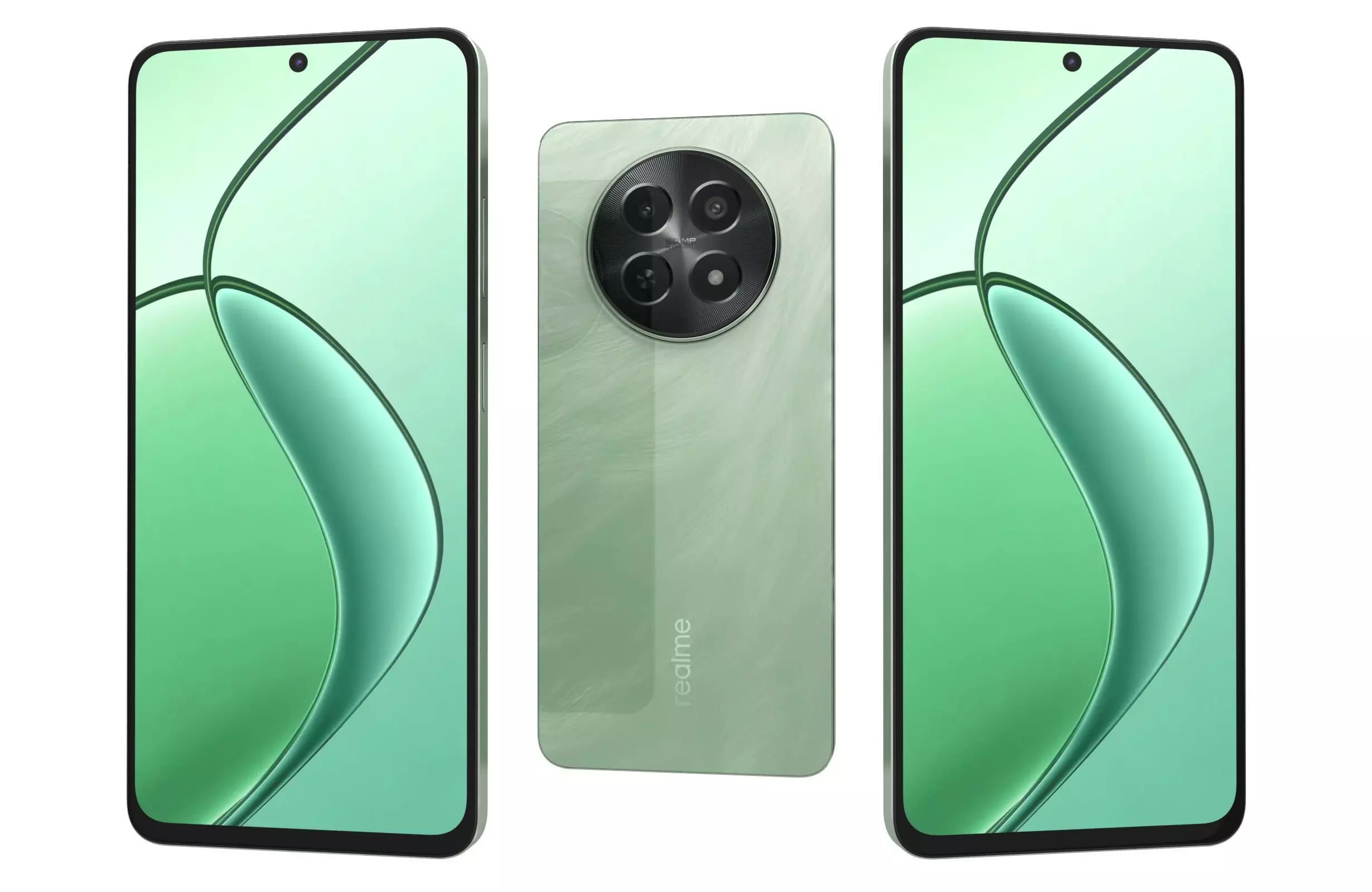 Realme 12x Green 3D model