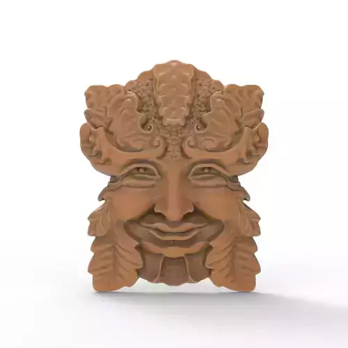 Green Man Garden Sculpture 3D print model