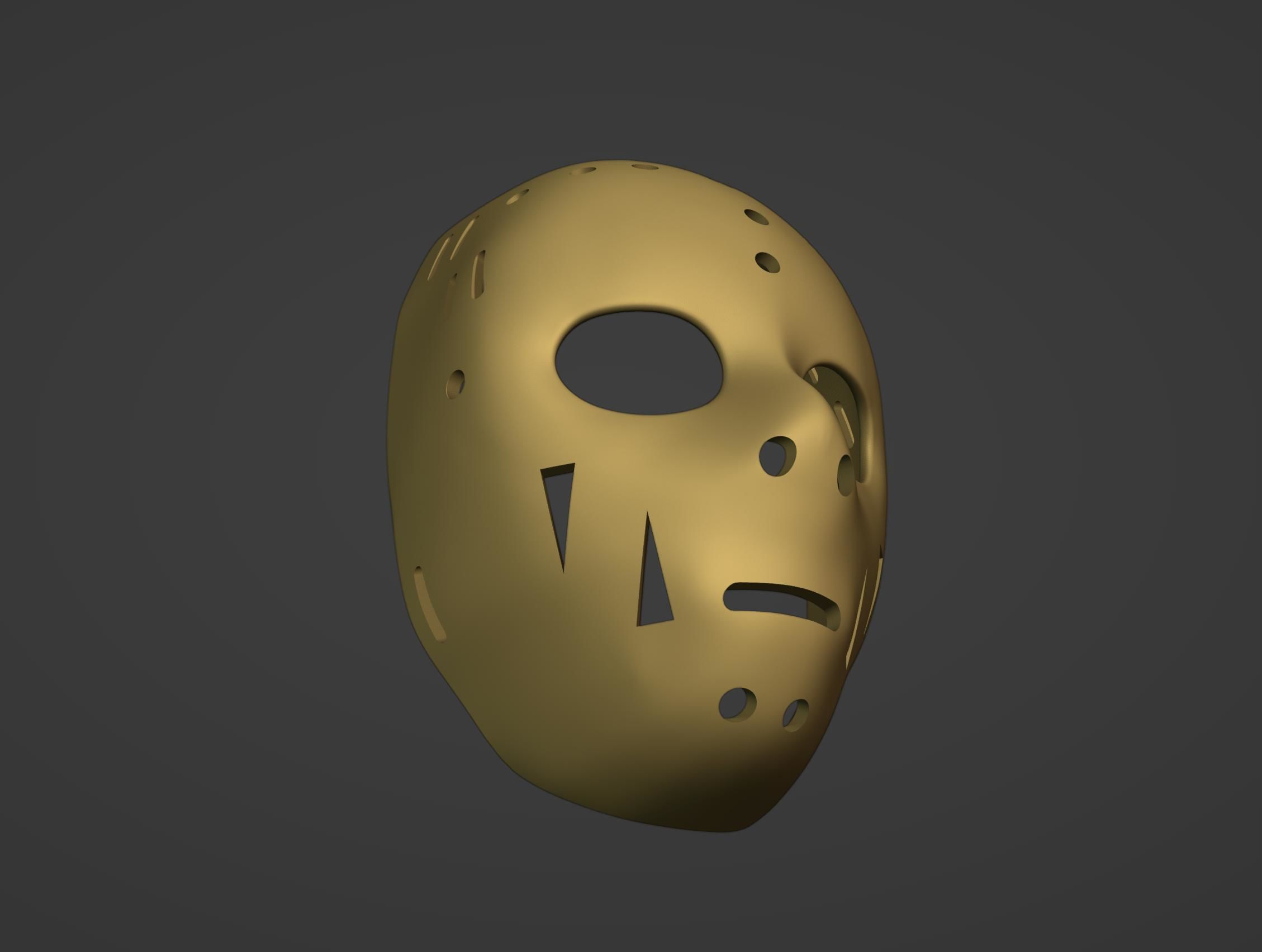 Jim Rutherford Mask Hockey 3D print model_5
