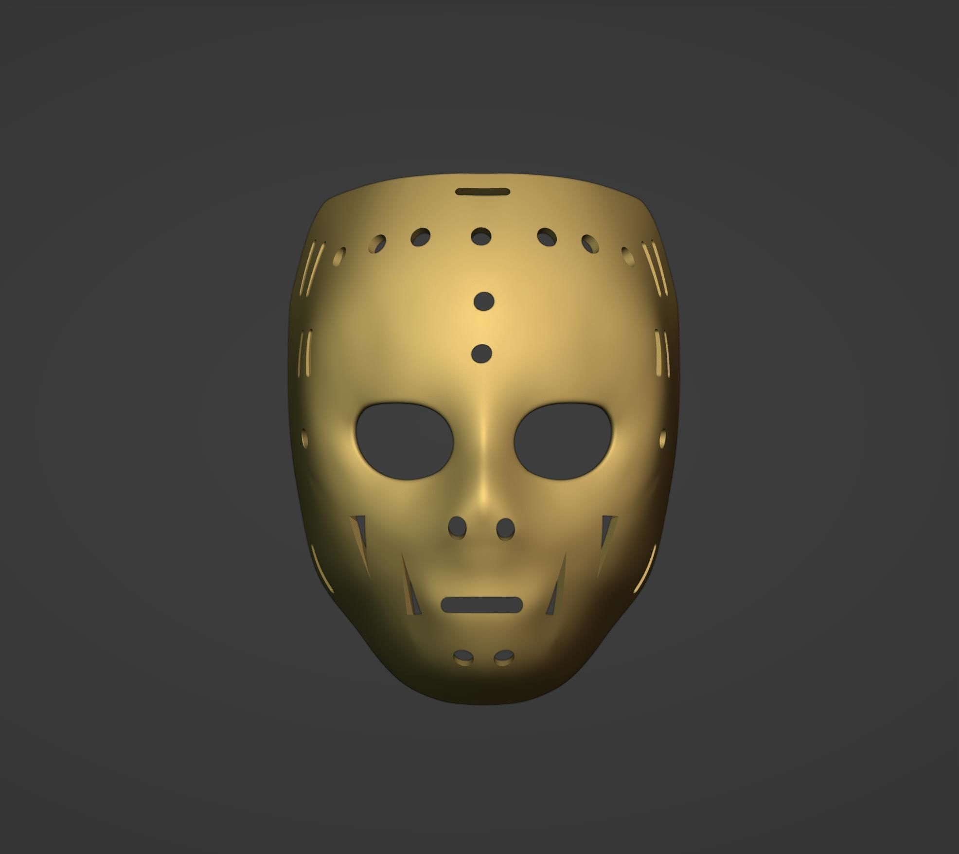 Jim Rutherford Mask Hockey 3D print model_1