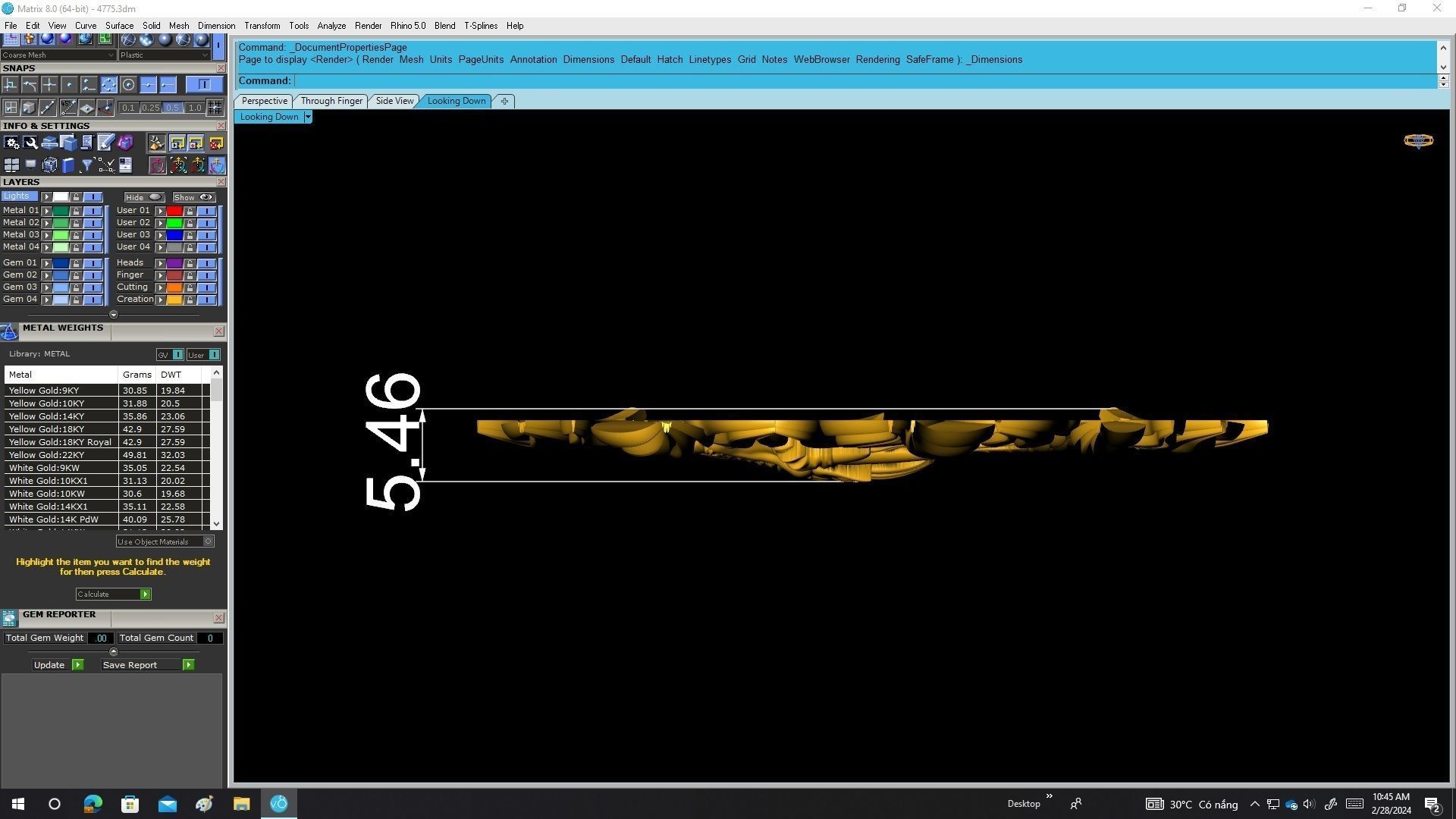 A4775 Dragon Pendant 3D Model 3D print model_5