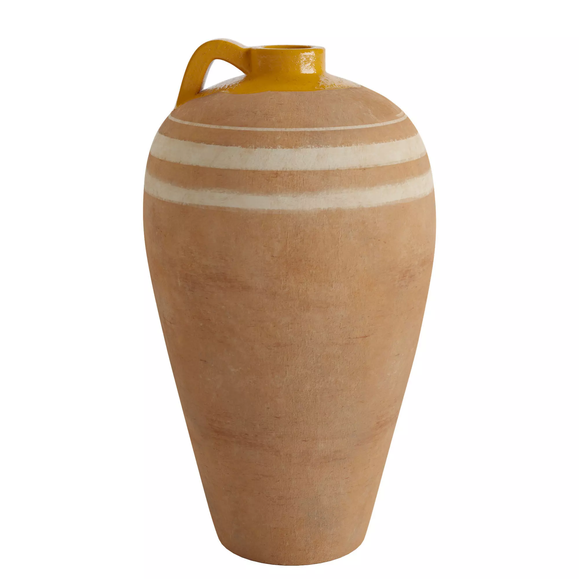Fairfax Handcrafted Terracotta Vase 3D model