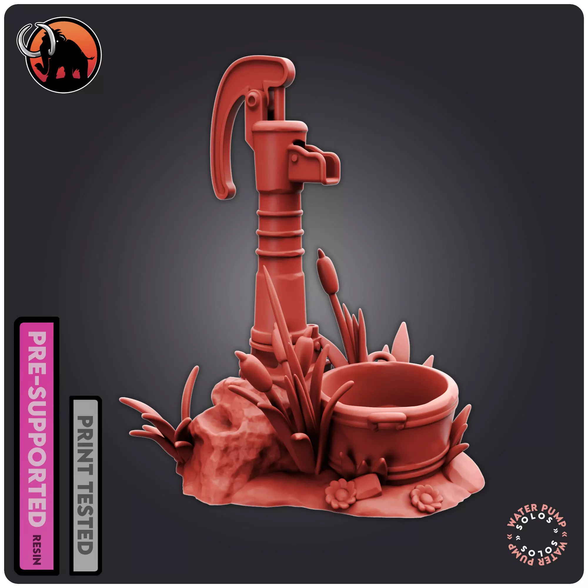Water Pump 3D print model