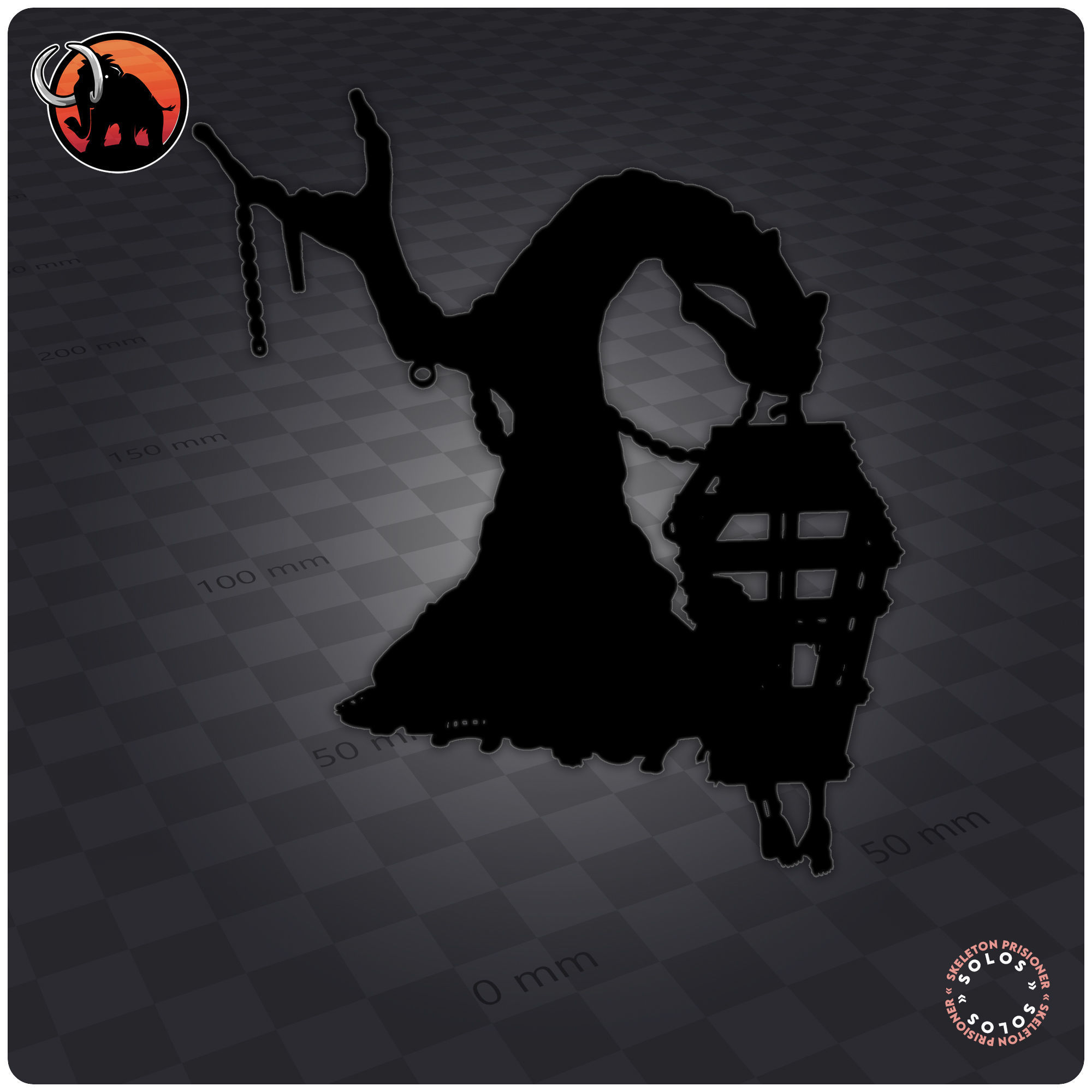 Skeleton Prisioner 3D print model_9