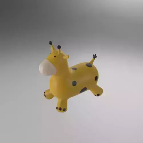 Inflatable Giraffe Toy Kids