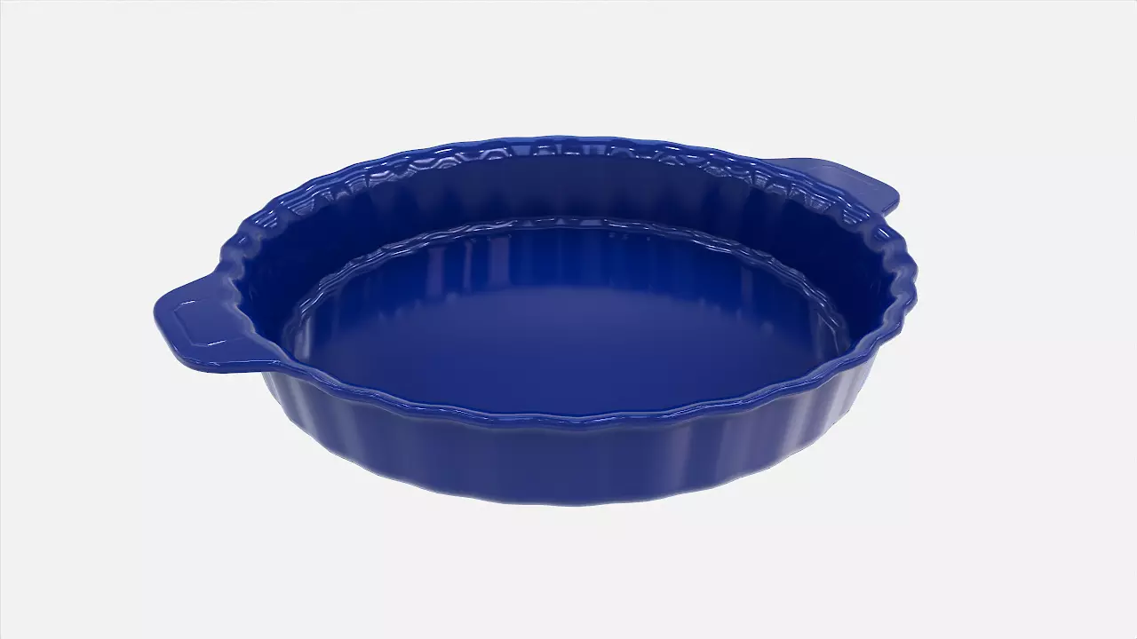 Pie Dish Free low-poly 3D model