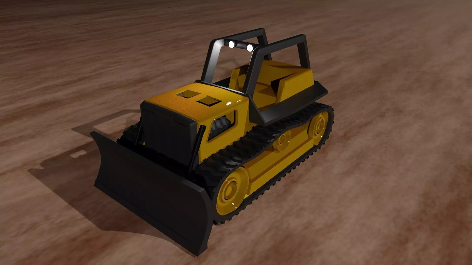 Toonka Bulldozer 3D print model