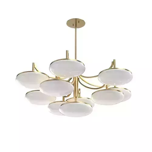 Bregman Convertible Chandelier PBR