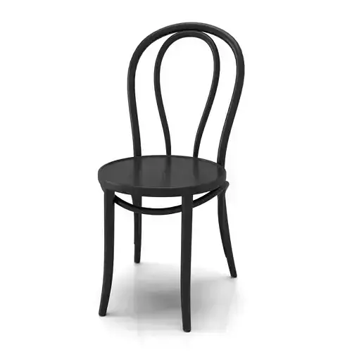 CH335 Black Cafe Chair PBR