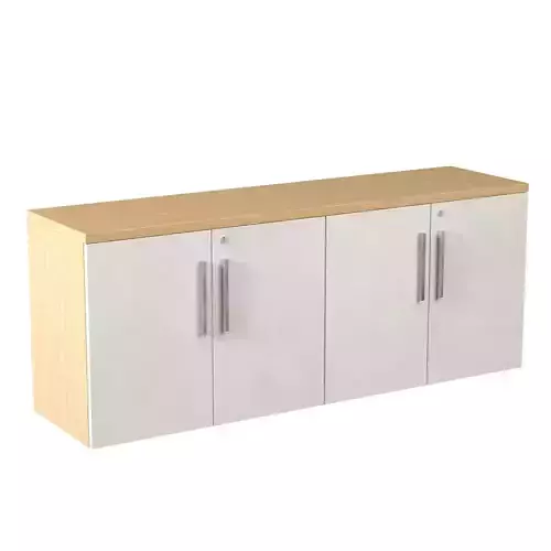 Credenza Double Closed Storage PBR