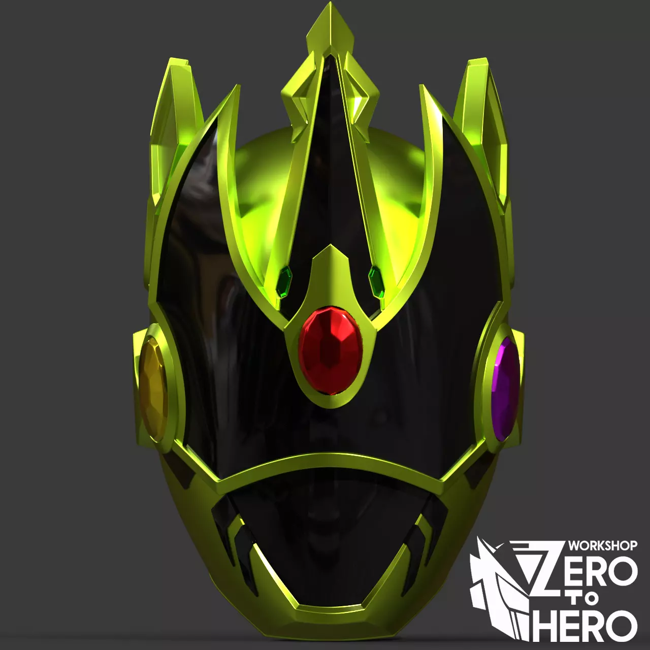 Super Sentai King - Ohger King Kuwagata Helmet 3D print model_0