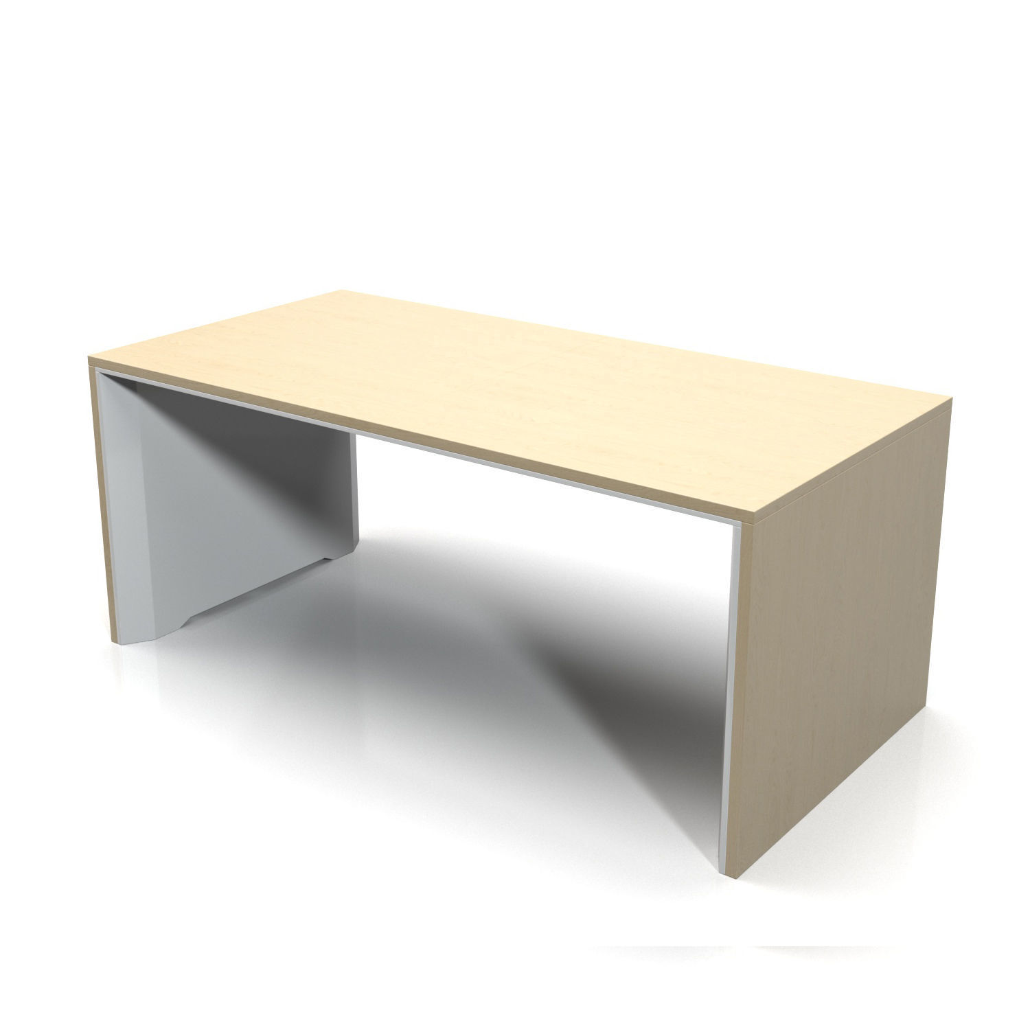 Headway Standing Height Communal Table PBR 3D model_4