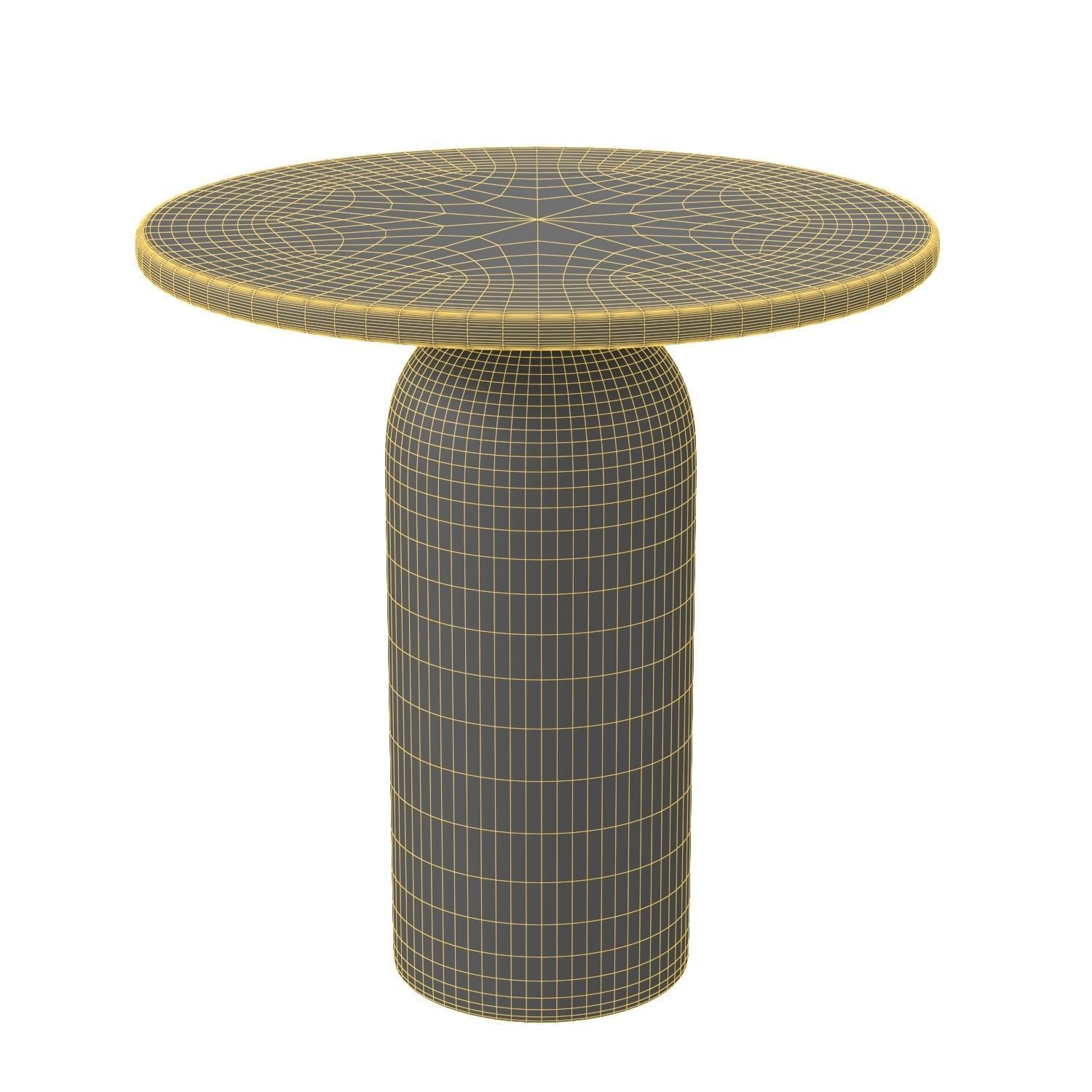 Martini Side Table PBR 3D model_5