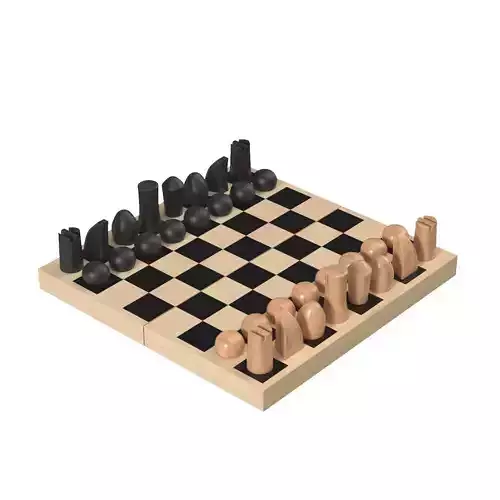 MoMA Panisa Chess Set PBR