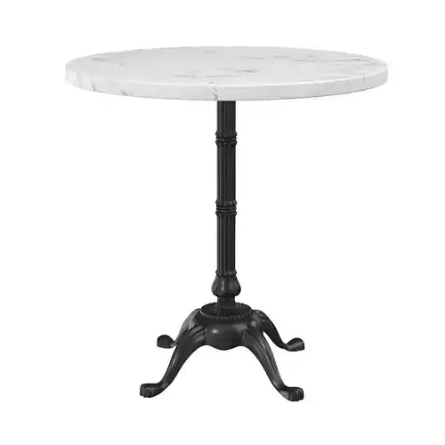 Round Pedestal Dining Table PBR