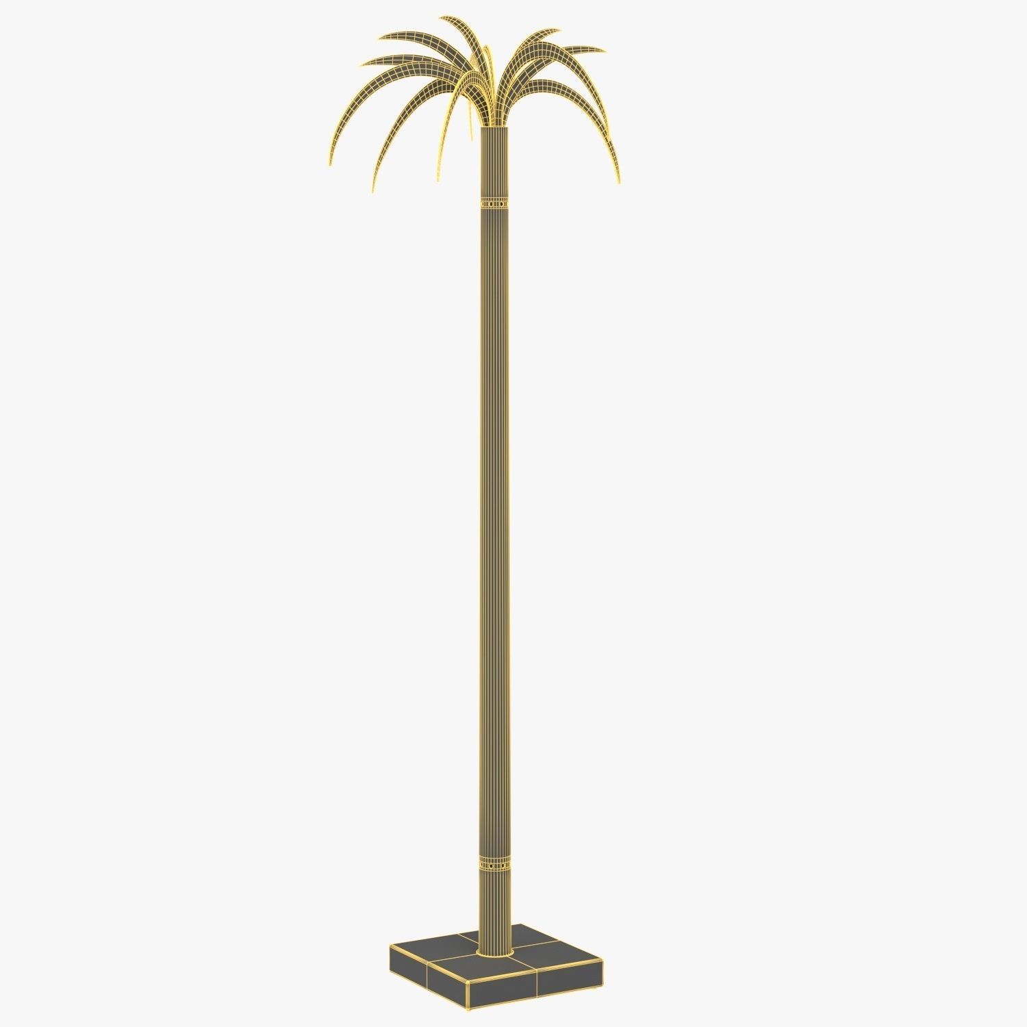 Sanremo Floor Lamp PBR 3D model_5