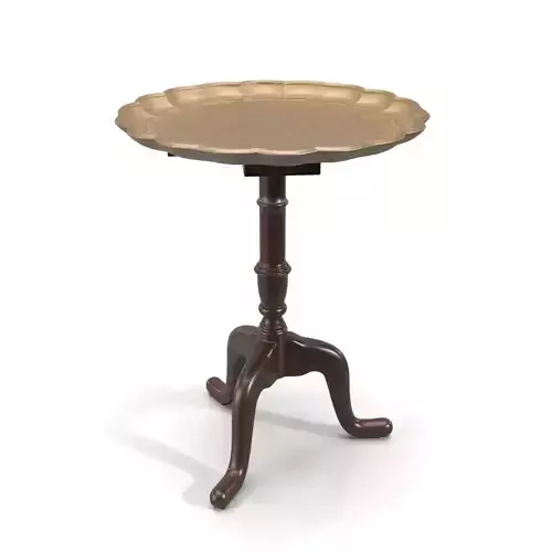Tray Tilt Top Tripod Drinks Table PBR