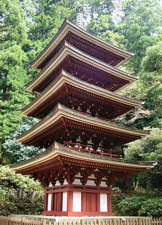 Japanese Buddhist Temple 3D model