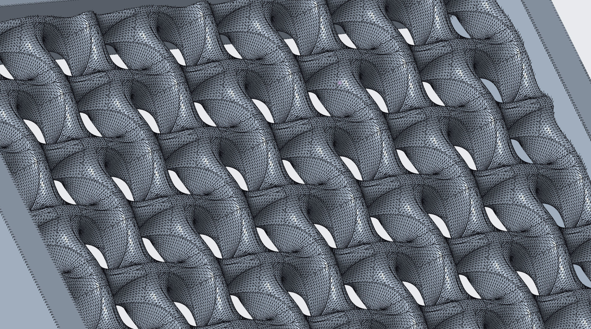 Erwin Hauer light-diffusing wall 3D model | CGTrader