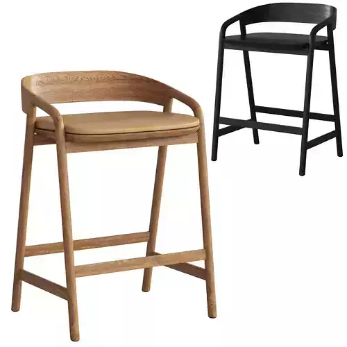 Globewest Tolv Inlay Barstools 3D model