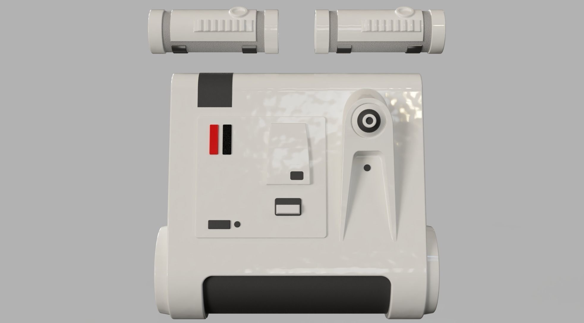 Imperial Snowtrooper grunt armor for sixth scale custom figure 3D print model_14