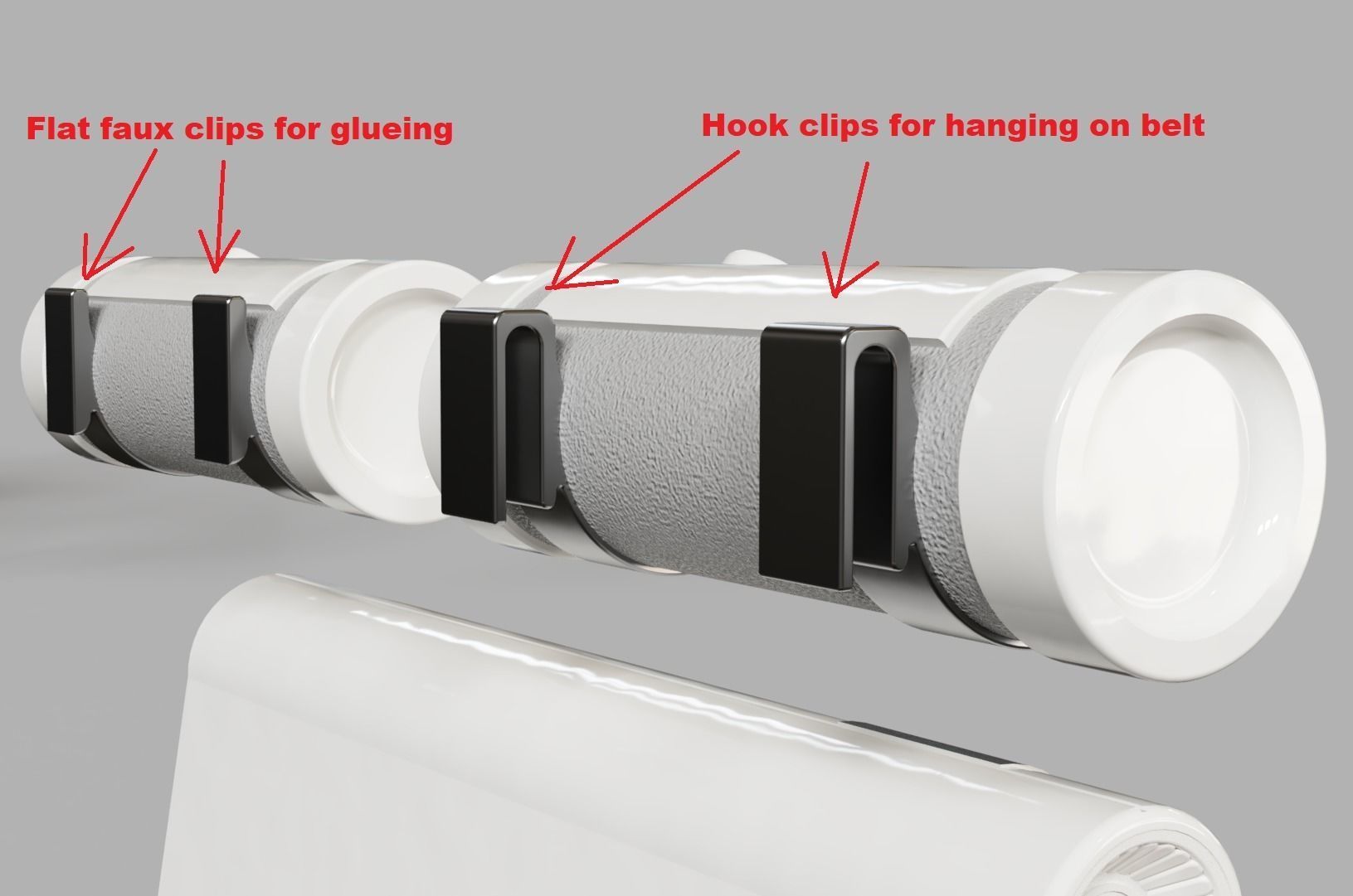 Imperial Snowtrooper grunt armor for sixth scale custom figure 3D print model_15