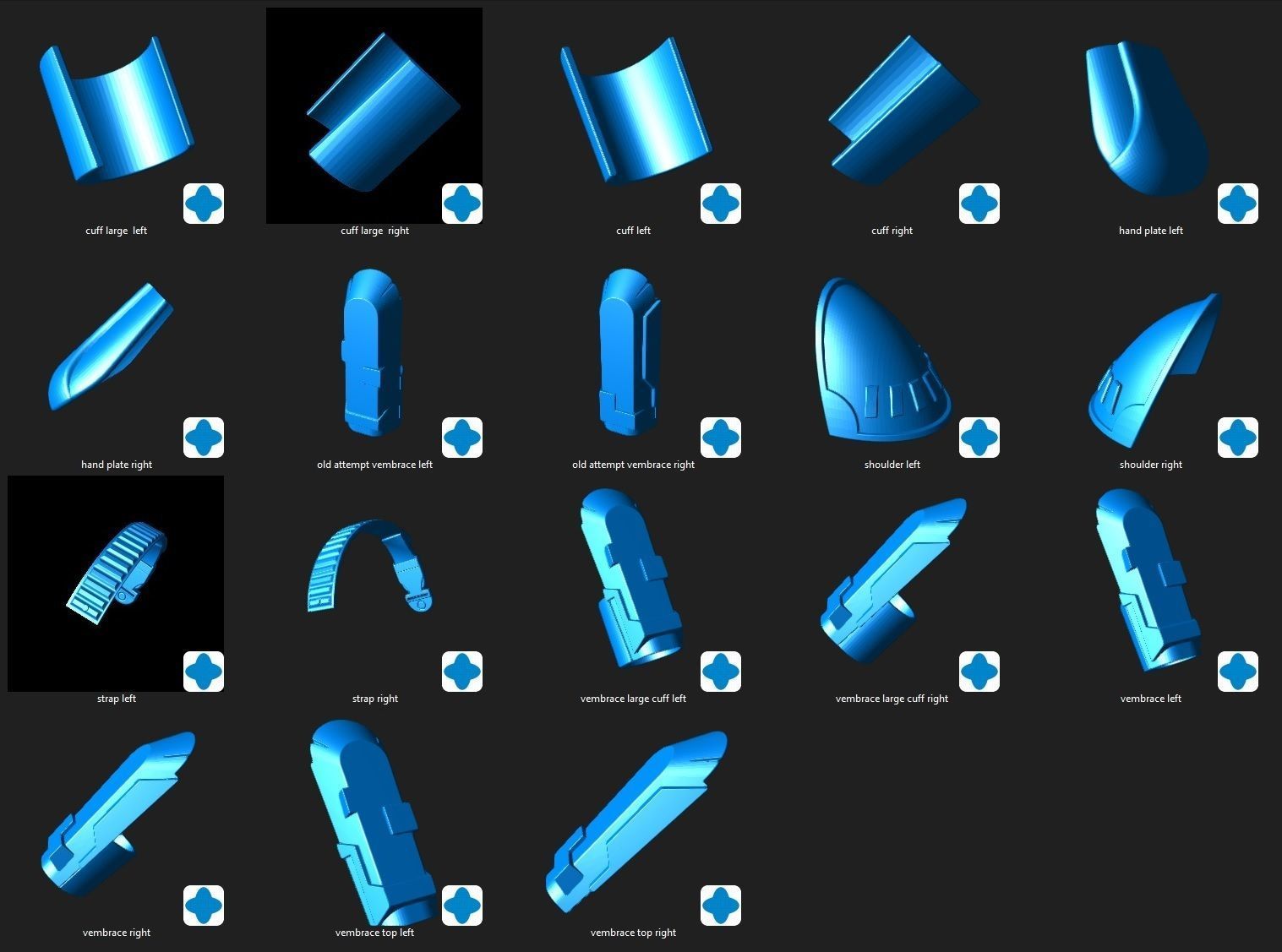 Imperial Snowtrooper grunt armor for sixth scale custom figure 3D print model_18