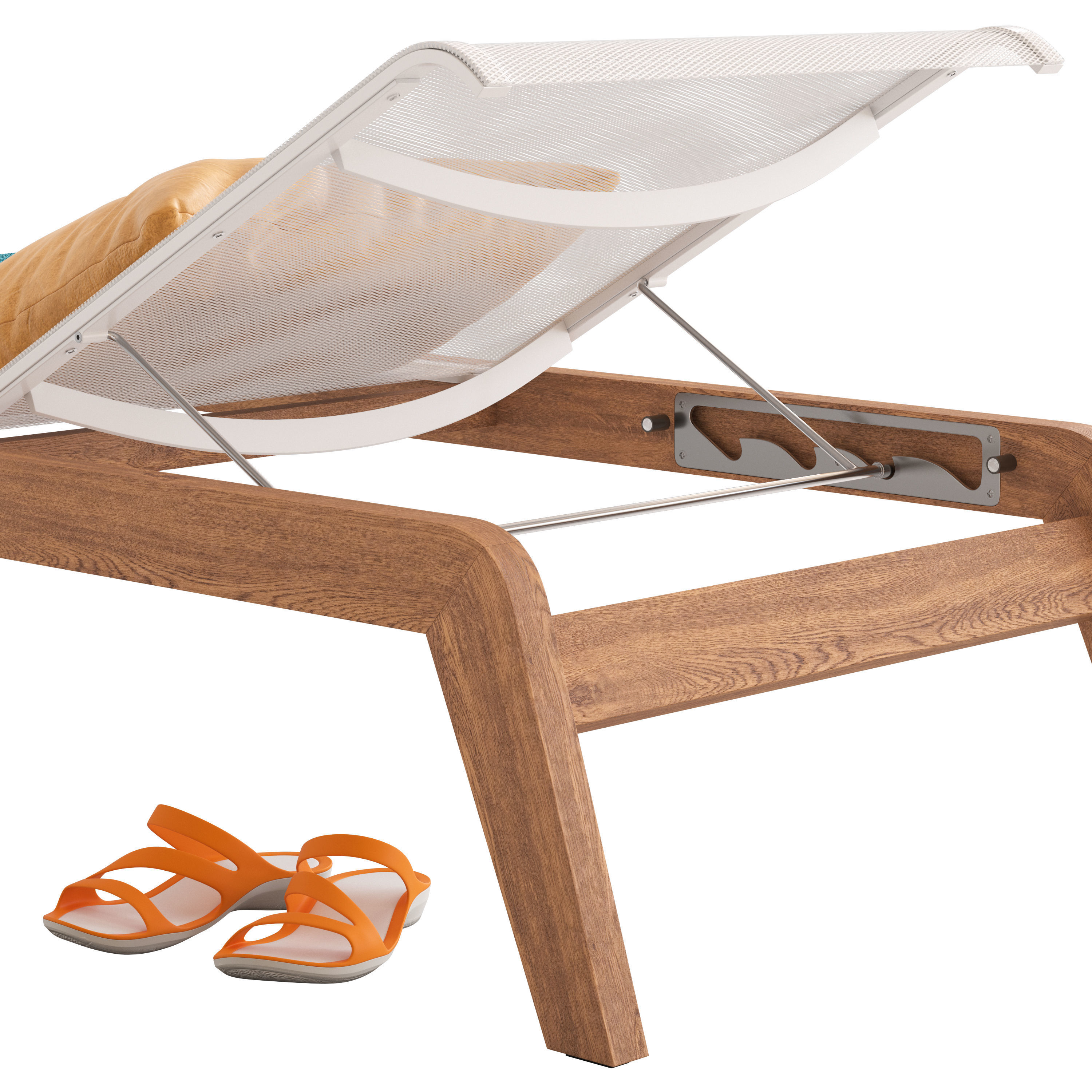 HARBOUR Pacific Stacking Sunlounge 3D model_3