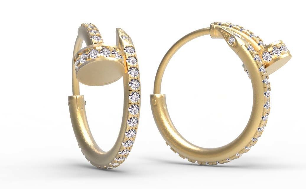 ring nail 3D print model_5