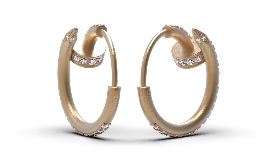 ring nail 3D print model_6