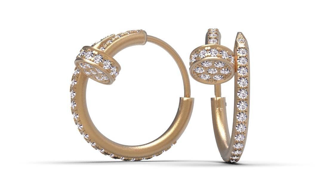 ring nail 3D print model_1