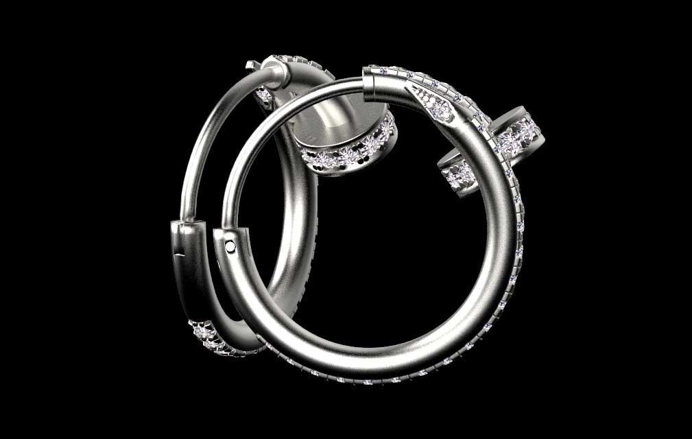 ring nail 3D print model_14