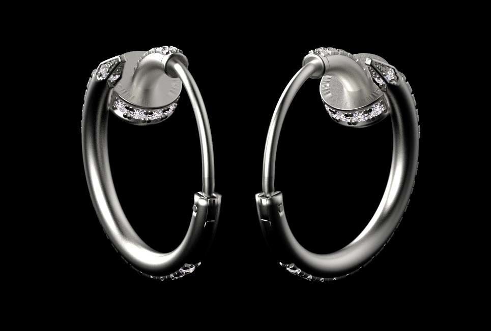 ring nail 3D print model_11