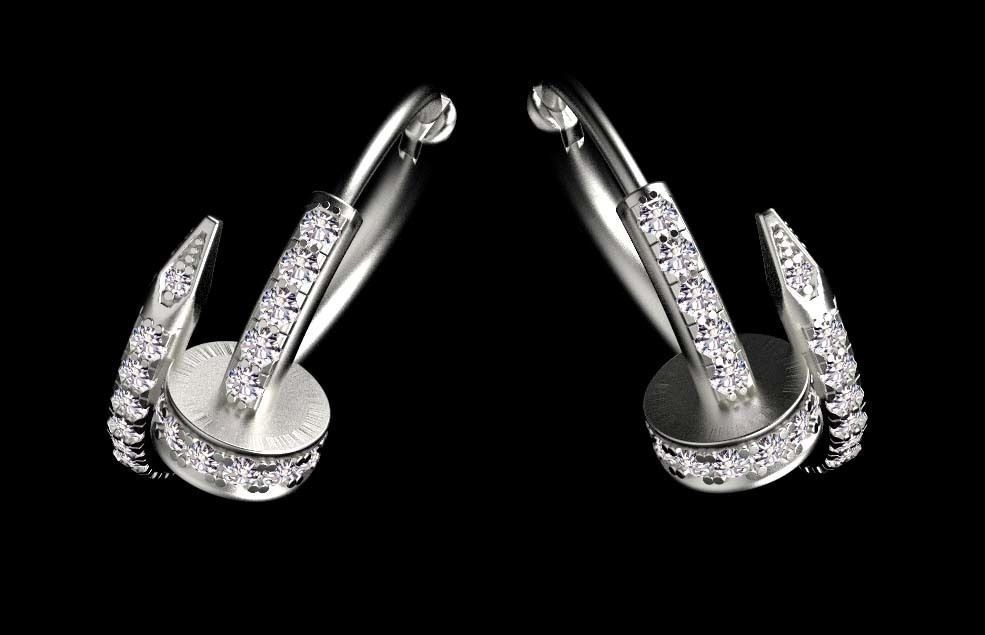 ring nail 3D print model_13