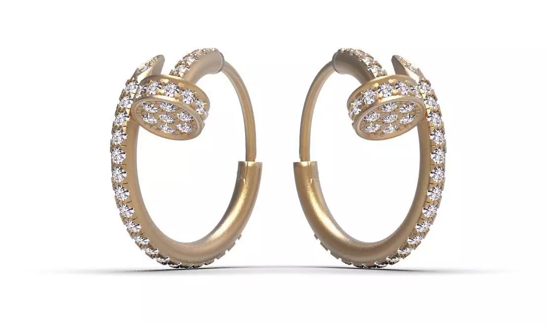 ring nail 3D print model_0