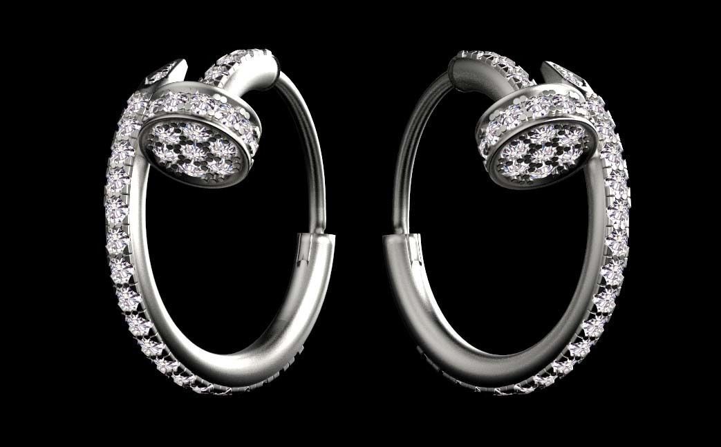 ring nail 3D print model_12