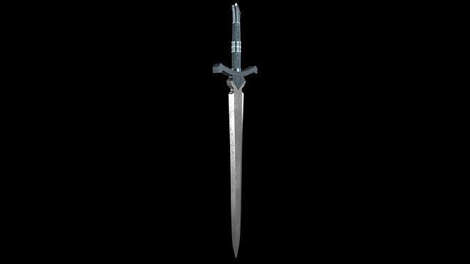Sword Free low-poly 3D model