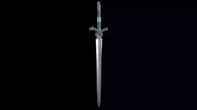 Sword Free low-poly 3D model