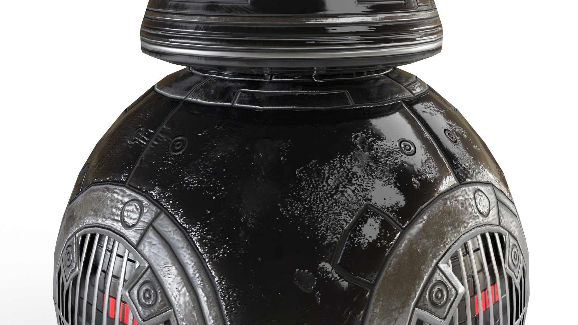 BB-9E Low-poly 3D model_3