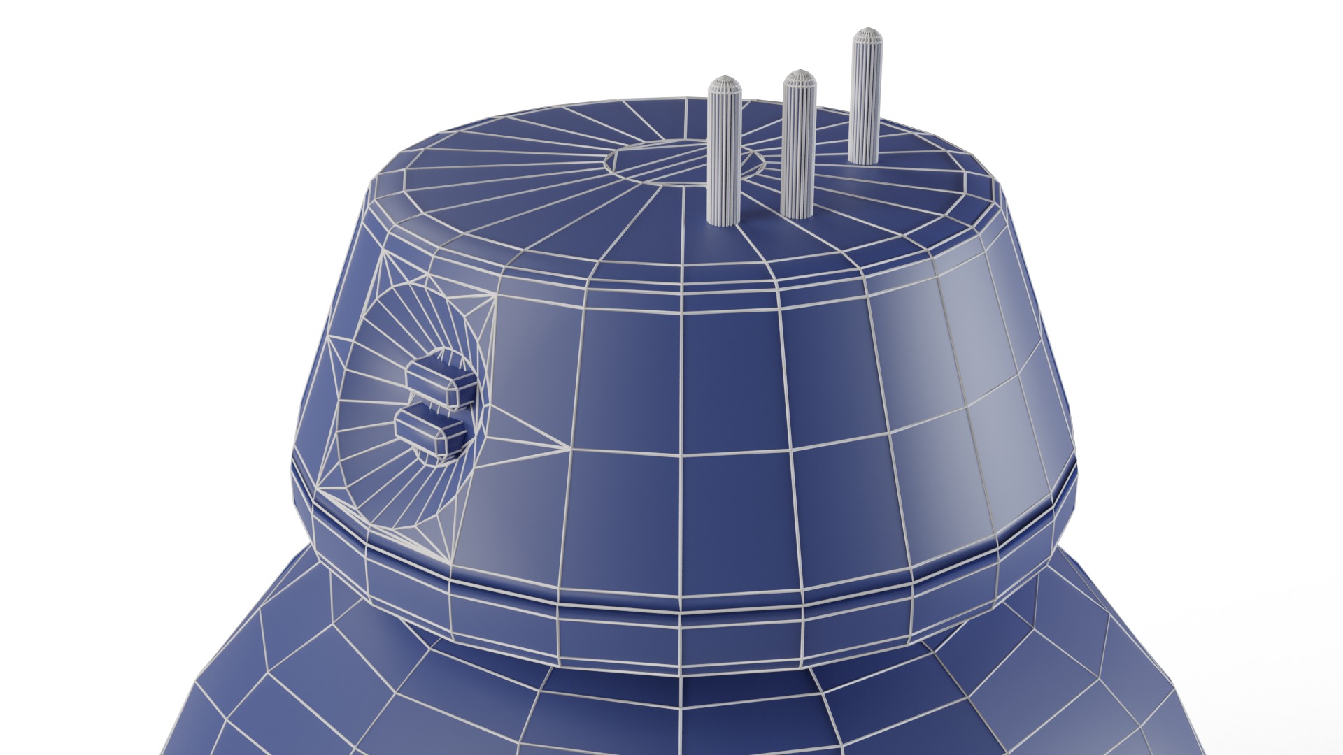 BB-9E Low-poly 3D model_16