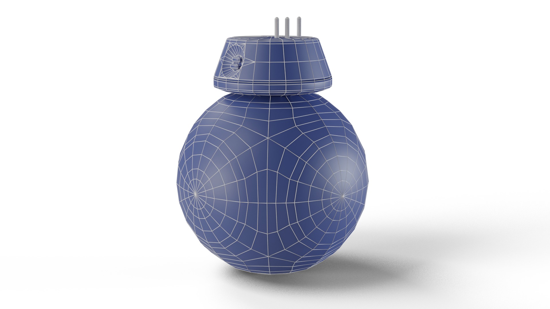BB-9E Low-poly 3D model_20